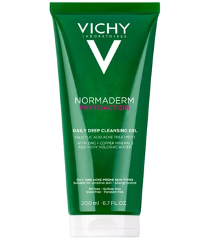 Vichy Normaderm Phytoaction Daily Deep Cleansing Gel - Best Drugstore Salicylic Acid Cleanser