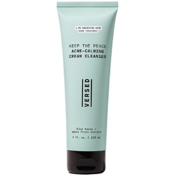 Versed Keep The Peace Acne-Calming Cream Cleanser - Best Drugstore Salicylic Acid Cleanser