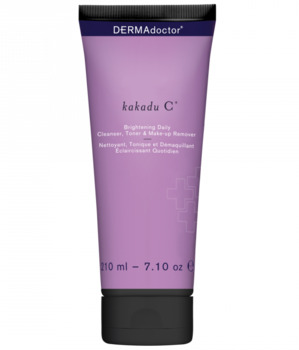 Dermadoctor Kakadu C Brightening Daily Cleanser, Toner, & Make-Up Remover - Best Vitamin C Cleanser