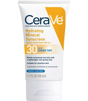 Cerave Hydrating Sunscreen SPF 30 - Best Drugstore Sunscreen For Rosacea