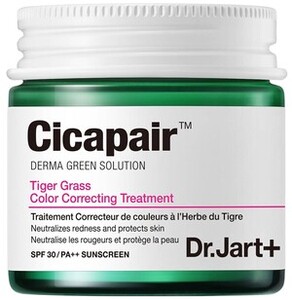 Dr. Jart Cicapair Tiger Grass Color Correcting Treatment SPF 30 - Best Korean Sunscreen For Rosacea