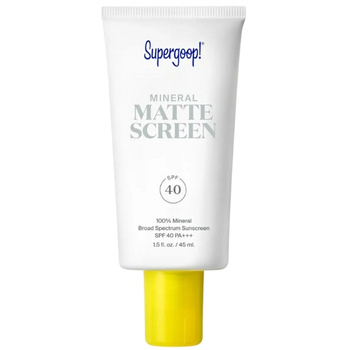 Supergoop! Mattescreen SPF 40 - Best Sunscreens For Rosacea Acne