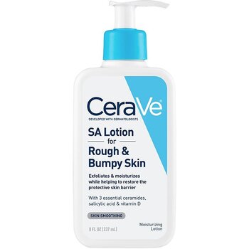 CeraVe SA Lotion For Rough & Bumpy Skin - Best Drugstore Salicylic Acid Moisturizers