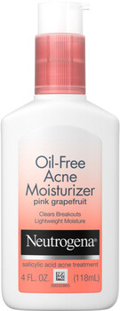 Neutrogena Pink Grapefruit Oil-Free Acne Moisturizer - Best Drugstore Salicylic Acid Moisturizers