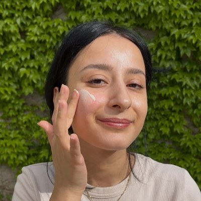 Step 4 of Color Correcting Redness - Demo of Blending Slowly and Gently