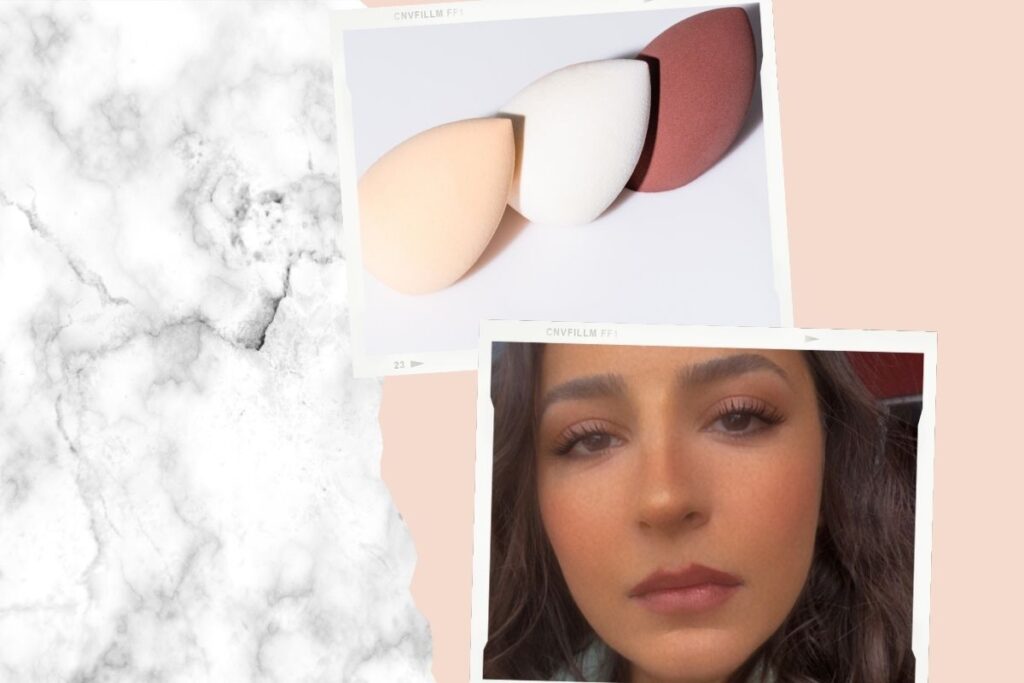 How To Apply Blush with a Beautyblender