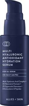 Allies of Skin Multi Hyaluronic Antioxidant Hydration Serum - Best Antioxidant Serum For Dry Skin