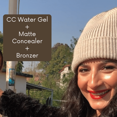 Best Illuminating Primer - Erborian CC Water Gel Before and After Picture