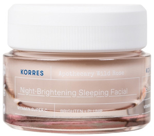 Korres Wild Rose Night Brightening Sleeping Facial - Best Anti-Aging Products From QVC